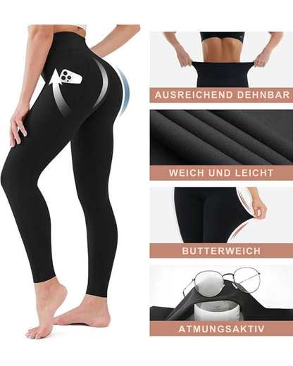 FitForce™ High Waist Training Leggings – Forme deinen Körper, stärke deine Leistung!