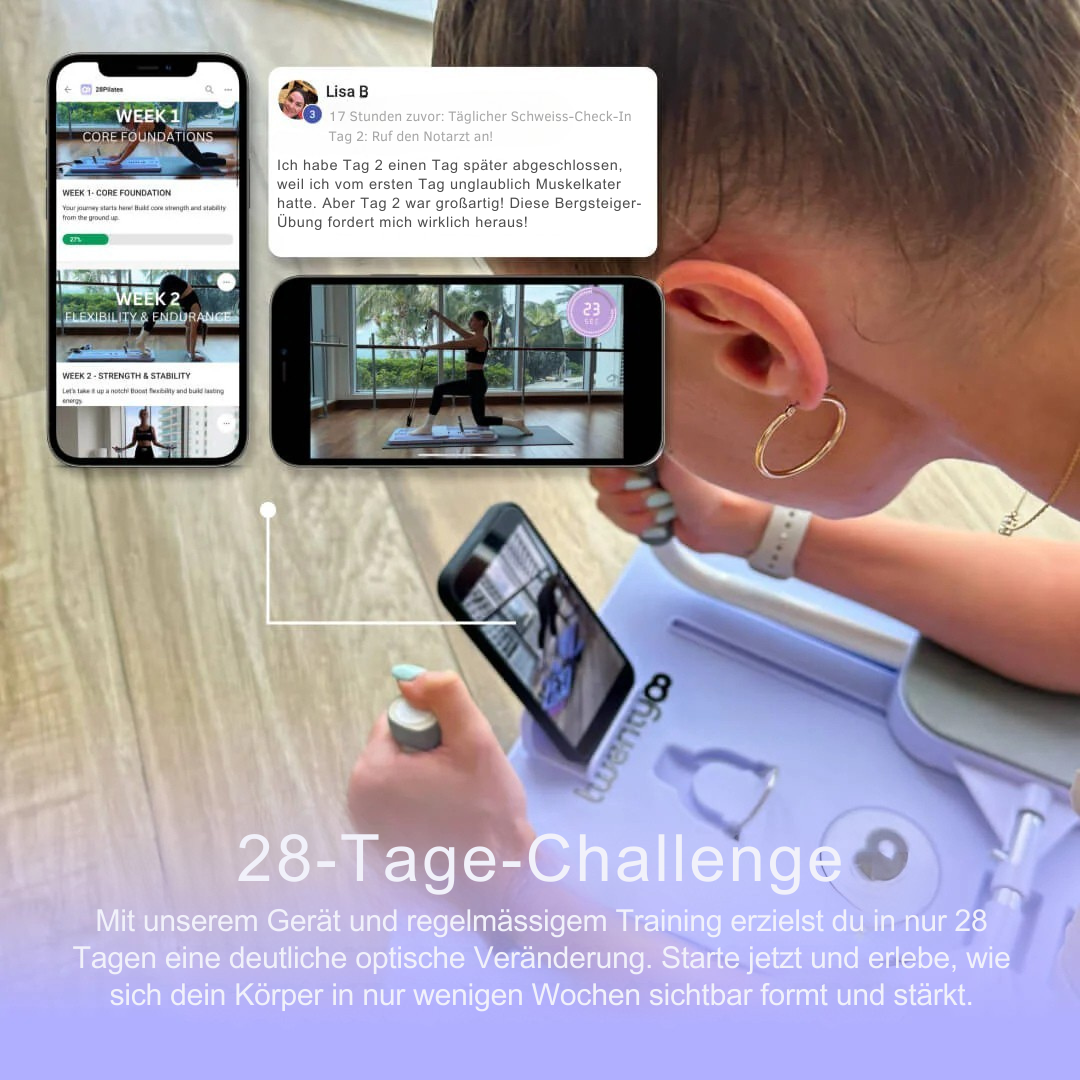 Twentyoo Pilates Challenge - Dein Weg zu neuer Vitalität